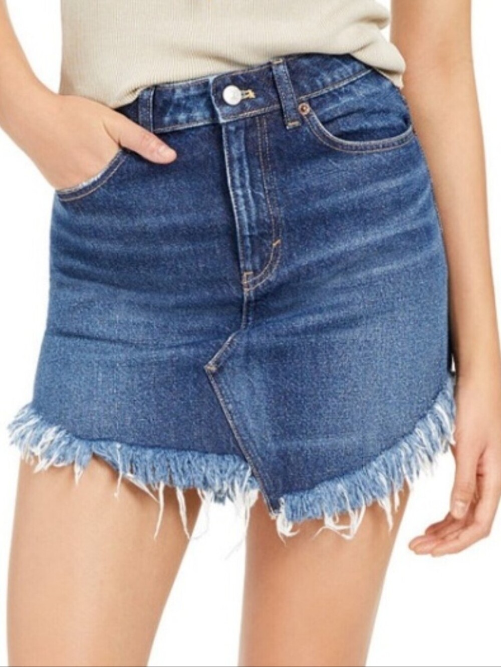 Free People We The Free Bailey Jean/Denim Skirt Size 31